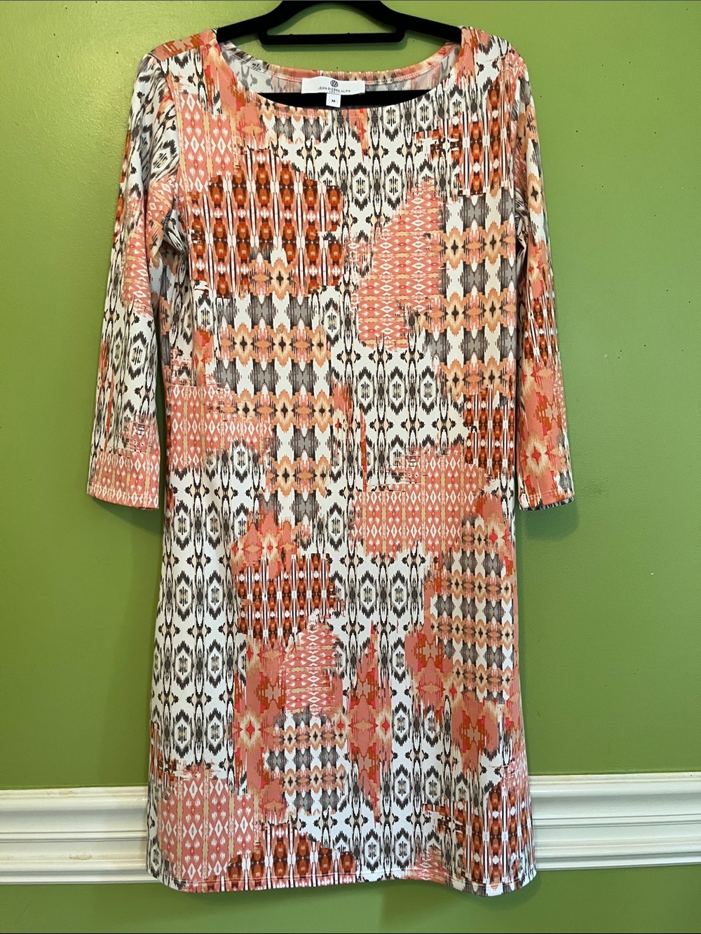 Like new Jean-Pierre Klifa Paris Patterned Dress